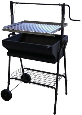 Barbacoa Santana Parrilla 80 cm con Ruedas